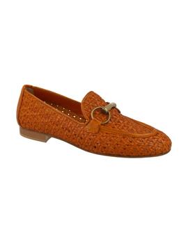 Mocasín mujer Poesie Veneziane naranja