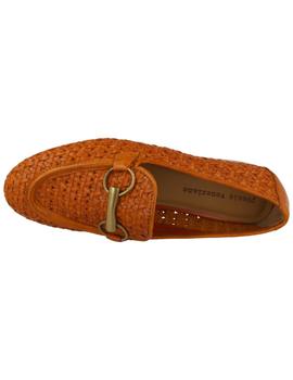 Mocasín mujer Poesie Veneziane naranja