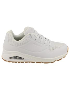 Deportivo mujer Skechers Uno-Stand On Air blanco