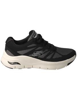 Deportivo mujer Skechers Arch Fit negro