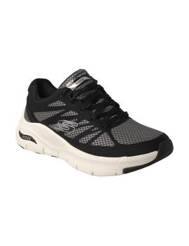 Deportivo mujer Skechers Arch Fit negro