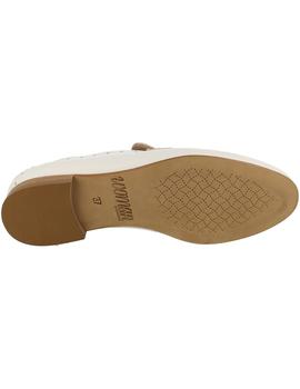 Mocasín mujer Calce blanco