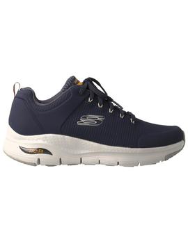 Deportivos hombre Skechers Arch Fit azul