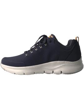 Deportivos hombre Skechers Arch Fit azul