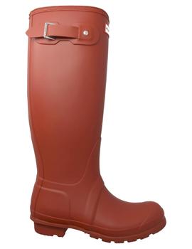 Bota de agua mujer Hunter roja