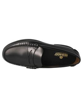 Mocasín hombre Sebago Dan Polaris negro