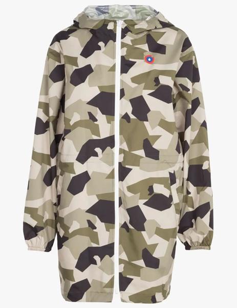 social Adaptado Compatible con Chubasquero mujer Flotte Amelot camuflaje