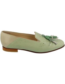 Mocasín mujer Amberland verde