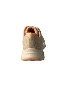 Deportivo mujer Skechers Arch Fit beige