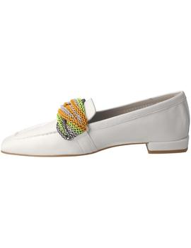 Mocasín mujer Pertini blanco