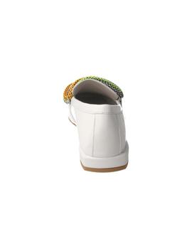 Mocasín mujer Pertini blanco