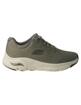 Deportivo hombre Skechers Arch Fit verde