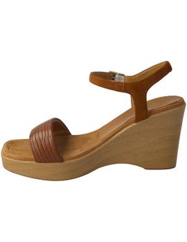 Sandalia mujer Unisa Rita camel
