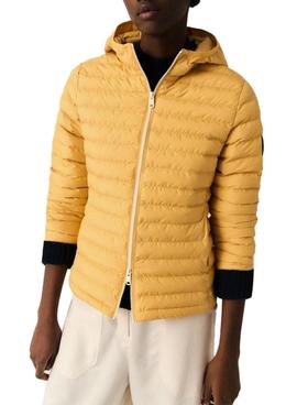 Chaqueta mujer Ecoalf Atlantic amarillo