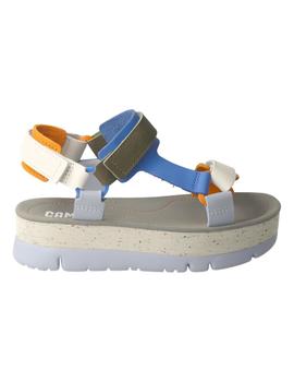 Sandalia mujer Camper Oruga multicolor