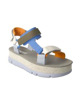 Sandalia mujer Camper Oruga multicolor