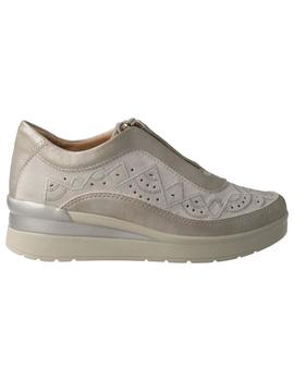 Deportivo mujer Stonefly Cream blanco-plata