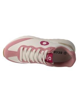 Deportivo mujer Ecoalf Prinalf  blanco/rosa