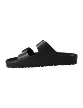 Chancla hombre Birkenstock negra