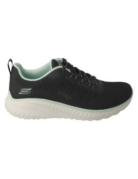 Deportivo mujer Skechers Bobs Squad negro