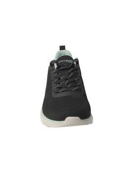 Deportivo mujer Skechers Bobs Squad negro