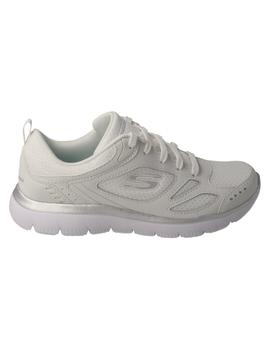 Deportivo mujer Skechers Summits blanco