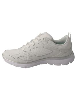 Deportivo mujer Skechers Summits blanco