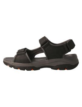 Sandalia hombre Skechers Relaxed Fit negro