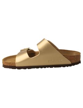 Sandalia mujer Birkenstock oro