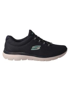 Deportivo mujer Skechers Summits azul