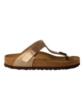 Sandalia mujer Birkenstock dorada