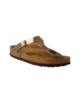 Sandalia mujer Birkenstock dorada