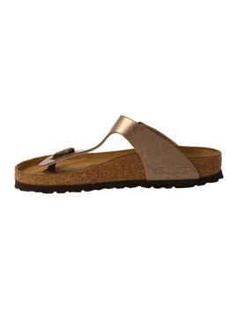 Sandalia mujer Birkenstock dorada