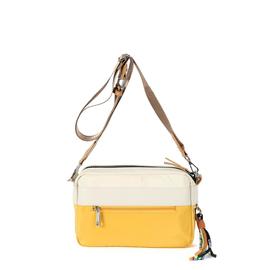 Bolso mujer Binnari Begonia beige-amarillo