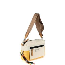 Bolso mujer Binnari Begonia beige-amarillo