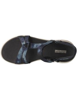 Sandalia mujer Skechers On The Fo Flex marino