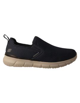 Mocasín hombre Skechers Del Retto azul