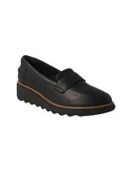 Mocasín mujer Clarks Sharon Gracie negro