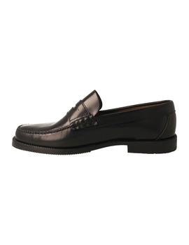 Mocasín hombre Castellano 1920 piso goma negro