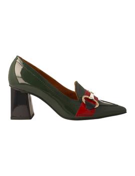 Mocasín mujer Durá&Durá verde