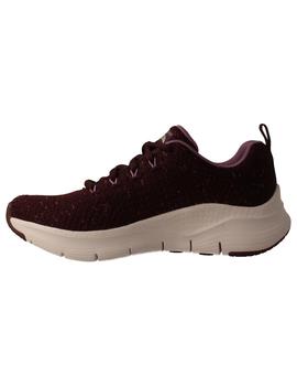 Deportivo mujer Skechers burdeos