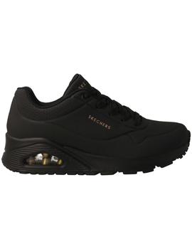 Deportivo mujer Skechers Uno Stand negro