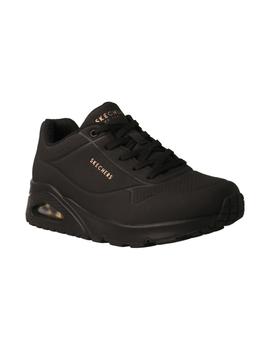 Deportivo mujer Skechers Uno Stand negro