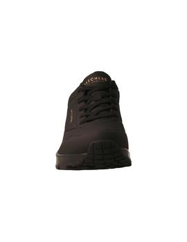 Deportivo mujer Skechers Uno Stand negro