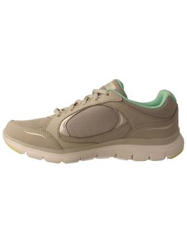 Deportivo mujer Skechers Flex Appeal gris