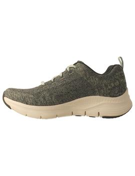 Deportivo mujer Skechers Arch Fit verde