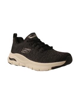 Deportivo mujer Skechers Arch Fit negro