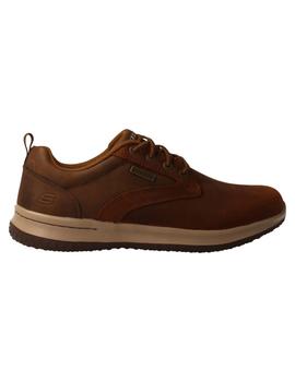 Zapato hombre Skechers Delson camel