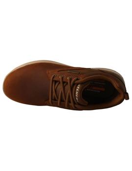 Zapato hombre Skechers Delson camel