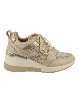 Deportivo mujer Funhouse Tokio beige/oro